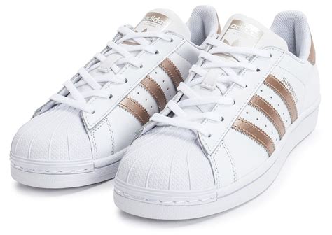 cheap adidas superstar womens rose gold|original women's superstar Adidas shoes.